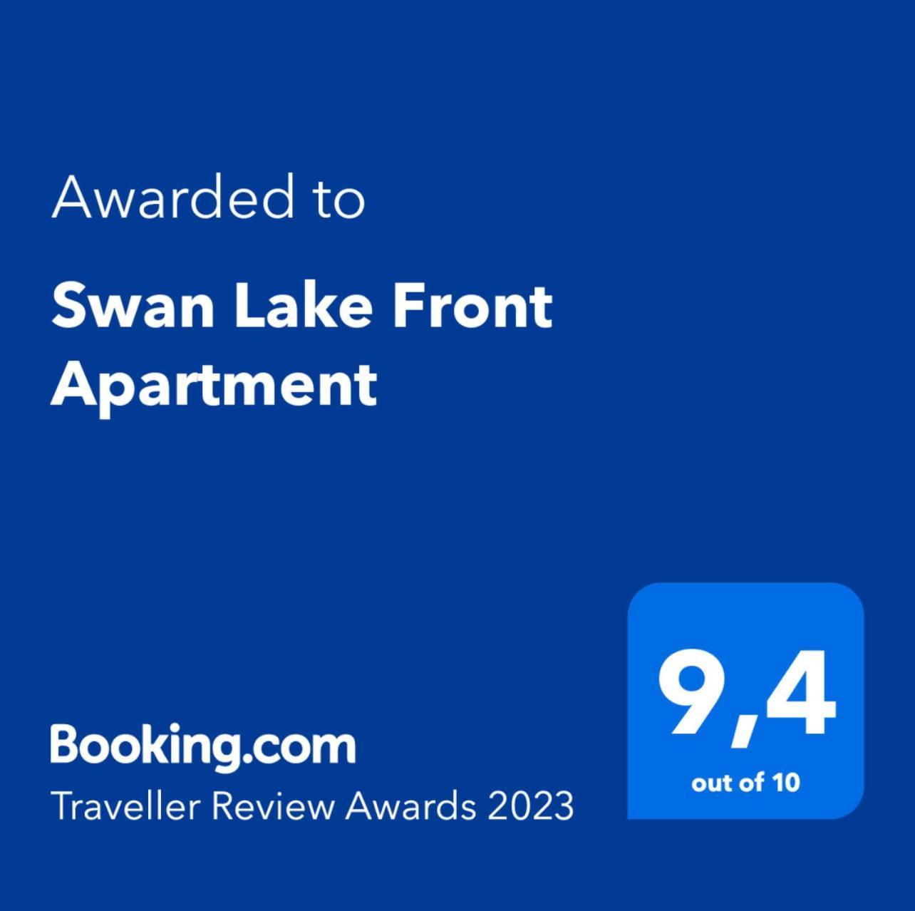 Swan Lake Front Apartment Kastoria Eksteriør billede